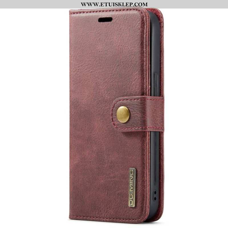 Futerały Etui Folio do iPhone 15 Zdejmowana Obudowa Dg. Ming